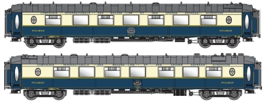 L.S. Models LS79178 - N - 2-tlg. Set Personenwagen Pullman, CIWL, Ep. IV